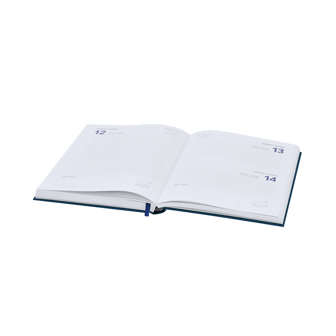 Agenda Bultman 2027 personalizada con logo a todo color