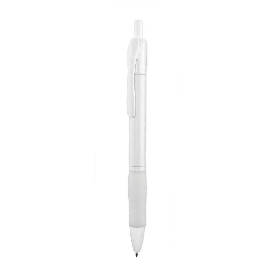Bolígrafo Zufer personalizado color Blanco