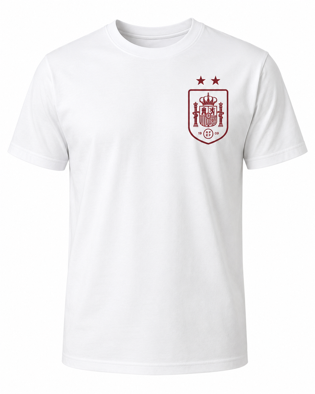 Camiseta España Bicampeona - Dos Estrellas