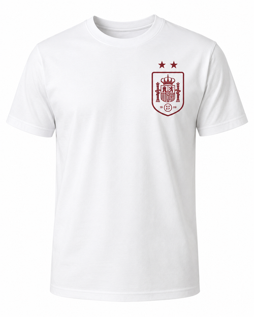 Camiseta España Bicampeona - Dos Estrellas