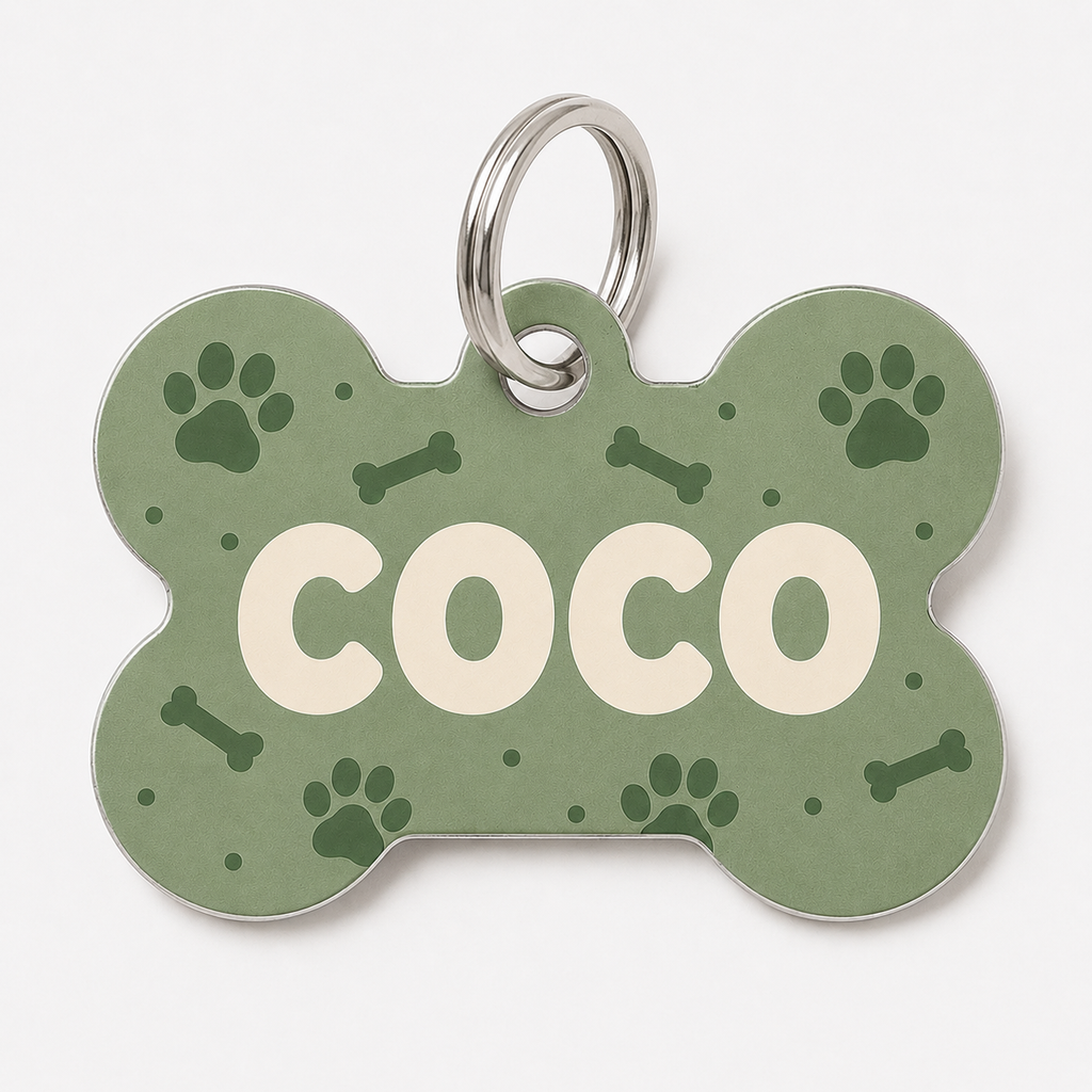 Chapa identificativa personalizada para mascota