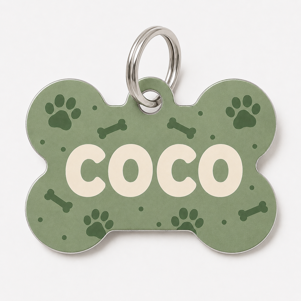 Chapa identificativa personalizada para mascota