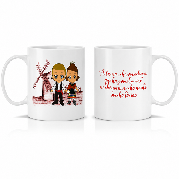 Taza A la Mancha
