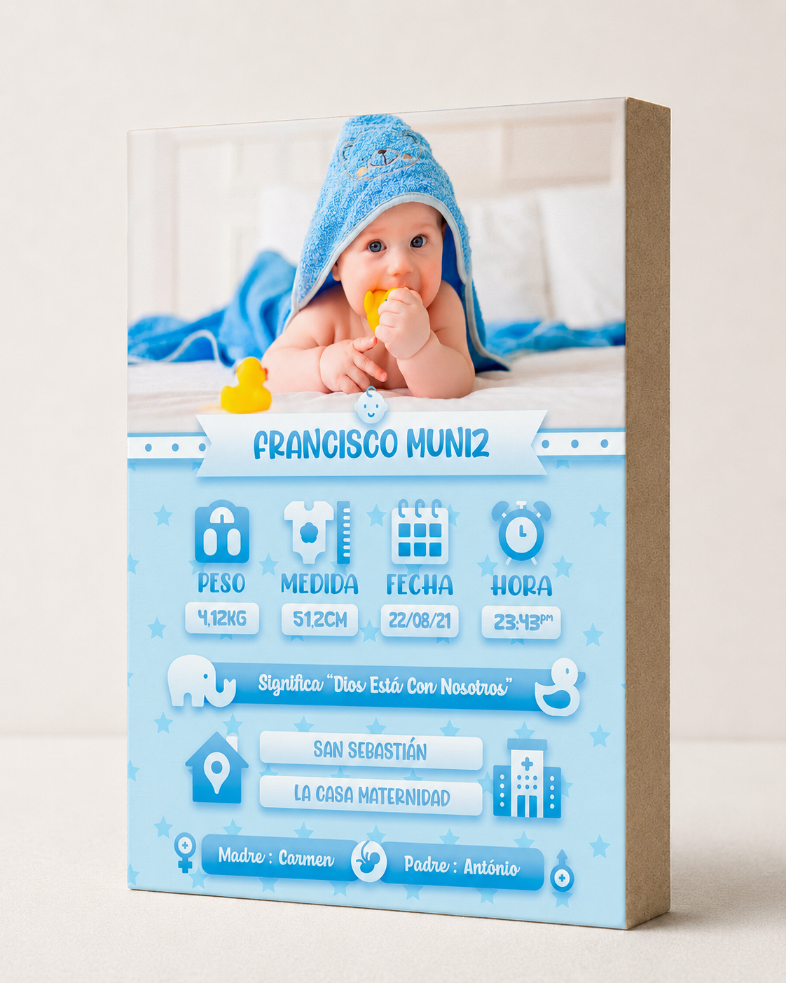 Cuadro natalicio Niño 1