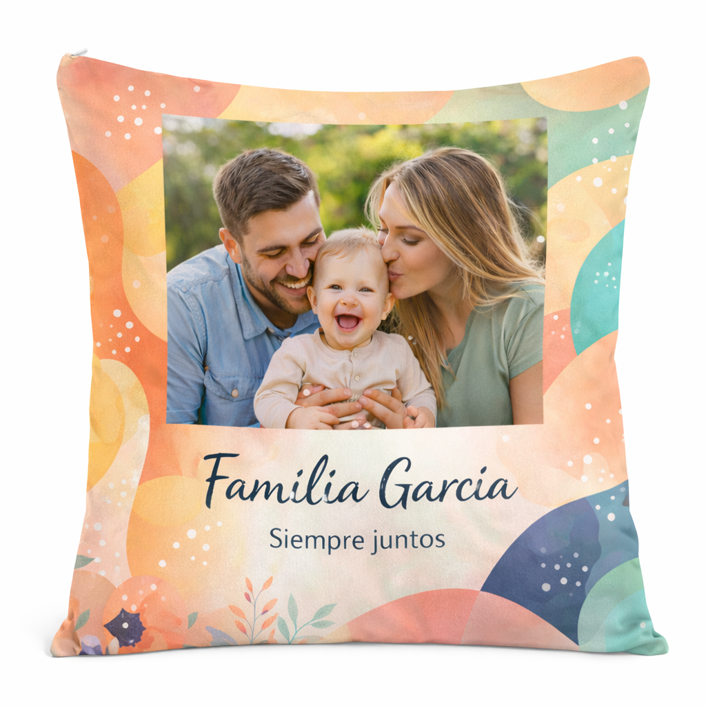 Cojin 40x40cm personalizado