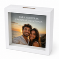 Hucha personalizada “Próximas Vacaciones” con foto