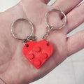 Llavero corazón LEGO