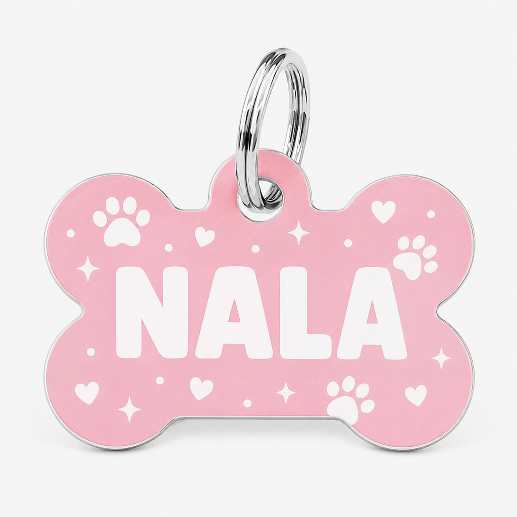 Chapa identificativa personalizada para mascota