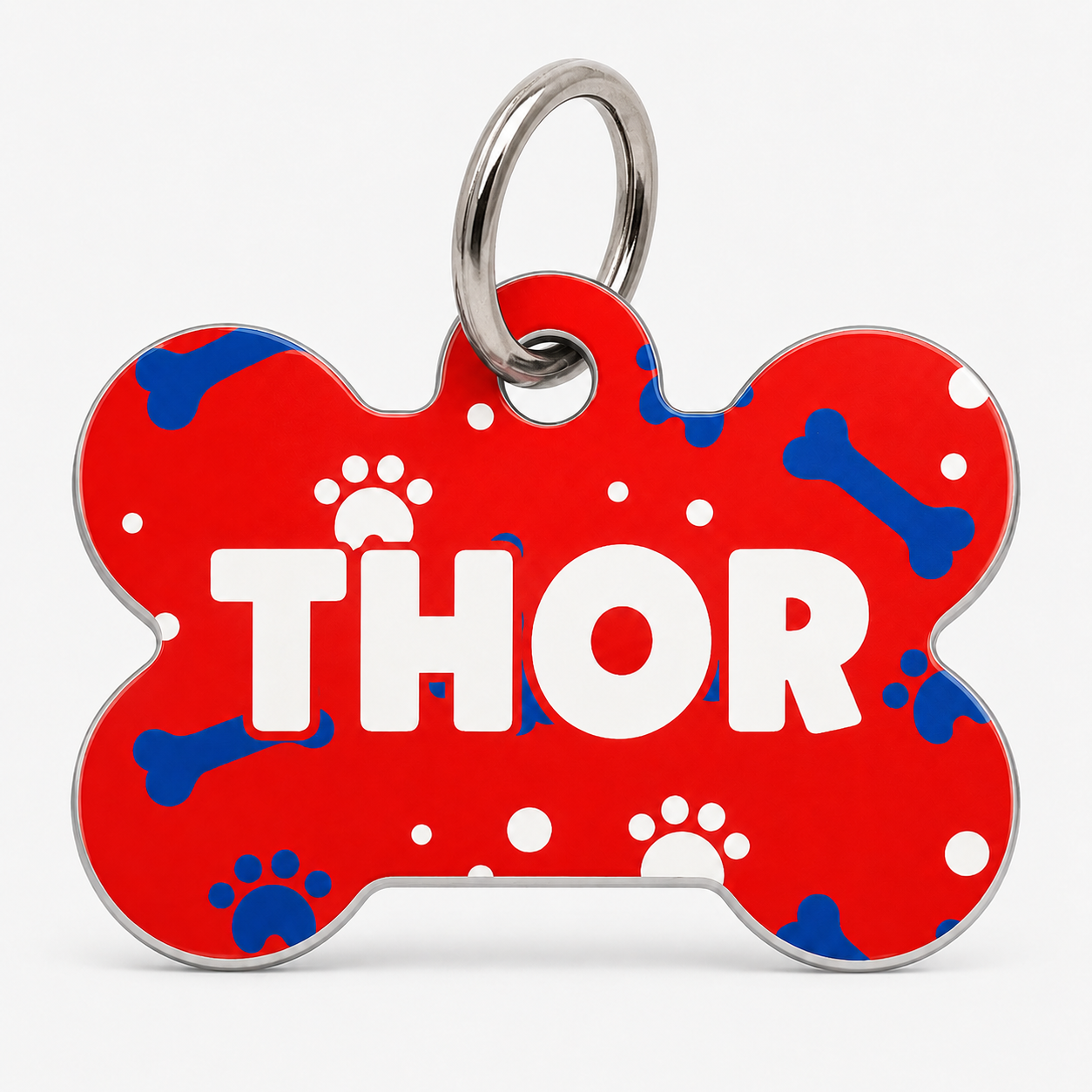 Chapa identificativa personalizada para mascota