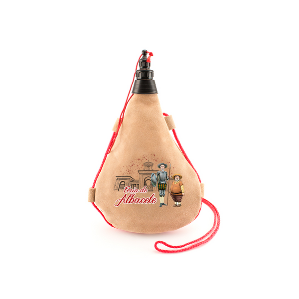 Bota de Vino – Don Quijote y Sancho en Feria