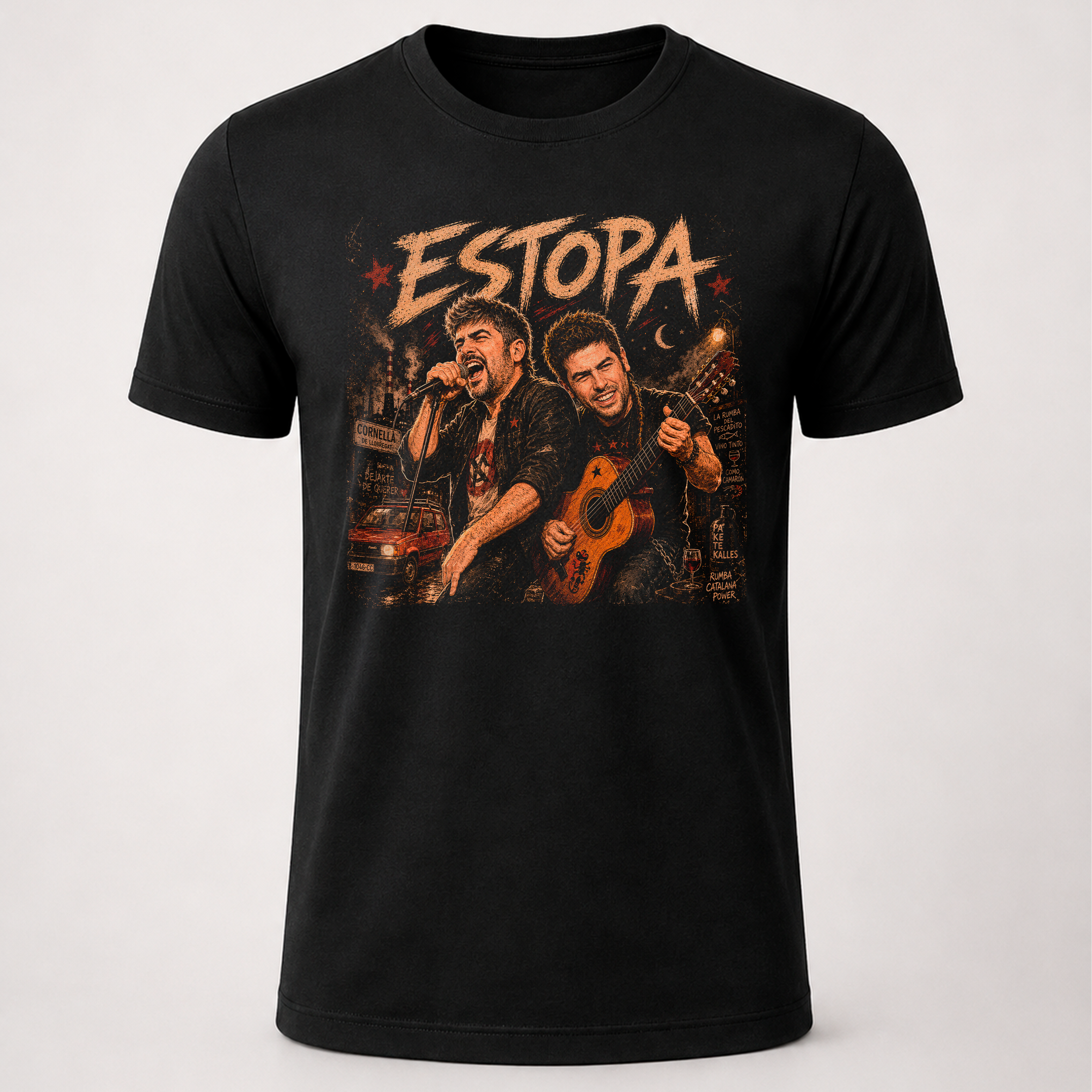 Camiseta Estopa Rumba Callejera