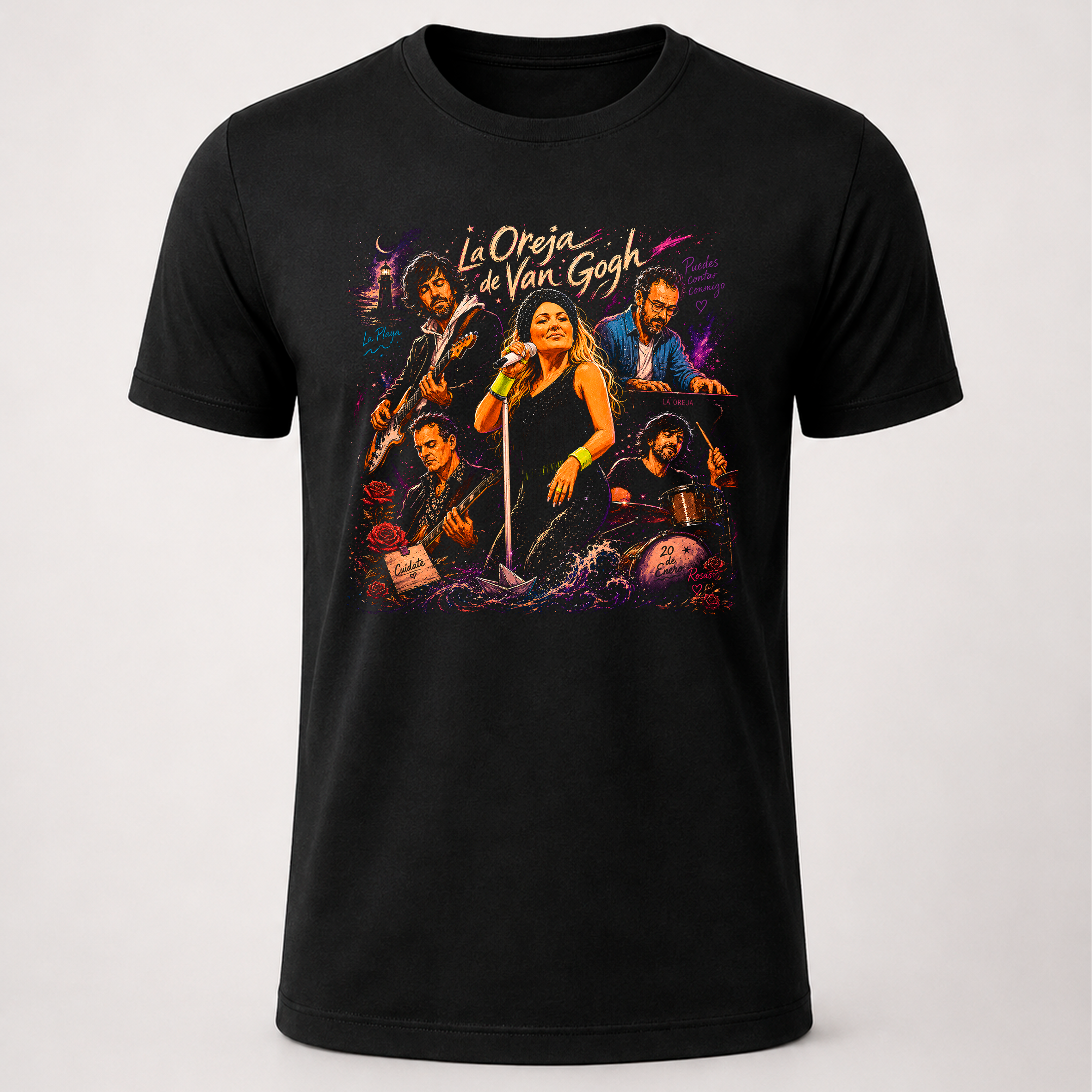Camiseta La Oreja de Van Gogh – Pop