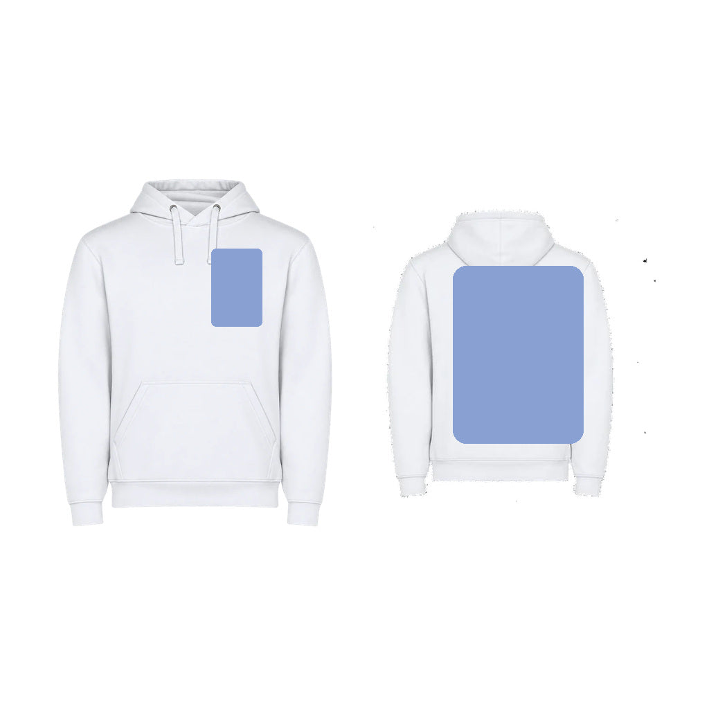 Sudadera Roly con Capucha personalizada - Escudo + Trasera