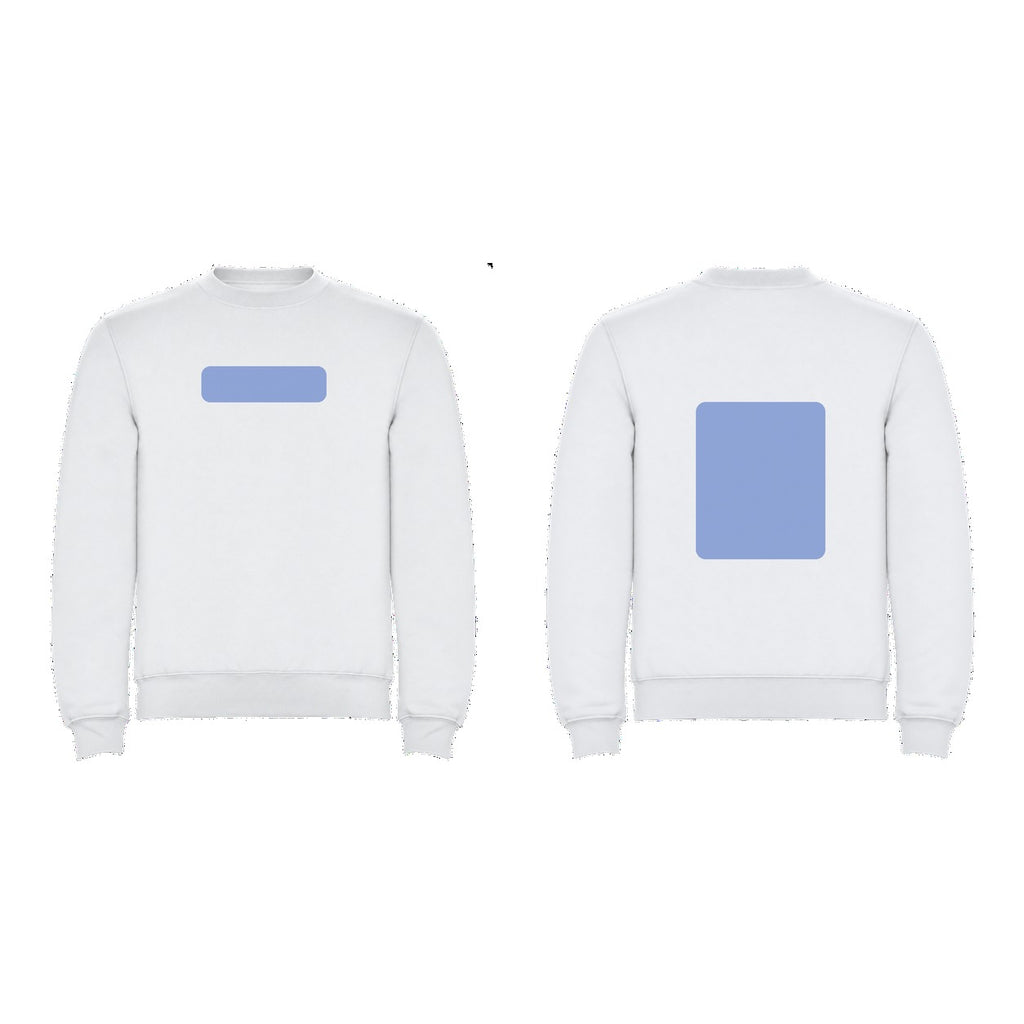 Sudadera Roly Clásica personalizada - Lineal + Trasera