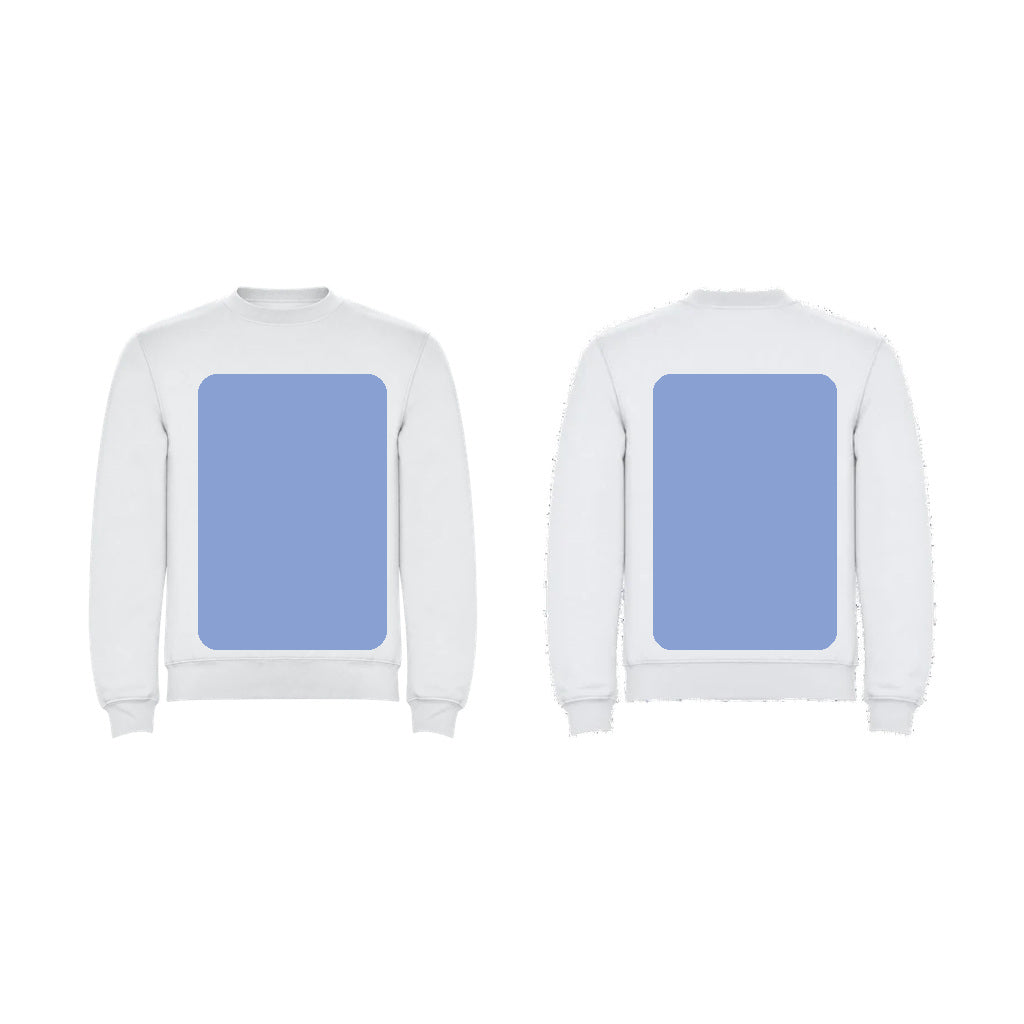 Sudadera Roly Clásica personalizada - Delantera + Trasera