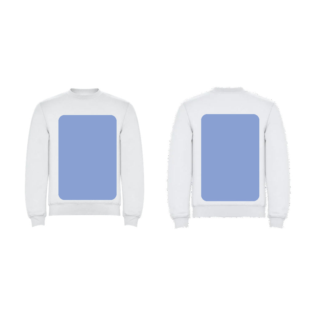 Sudadera Roly Clásica personalizada - Delantera + Trasera