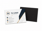 Imán publicitario rectangular 8×5 cm personalizado