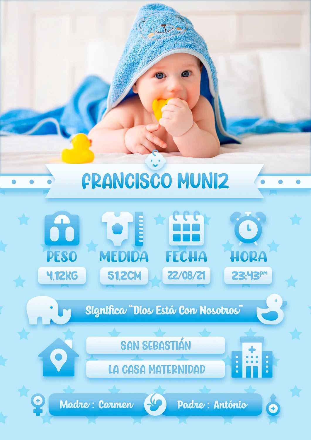 Cuadro natalicio Niño 1