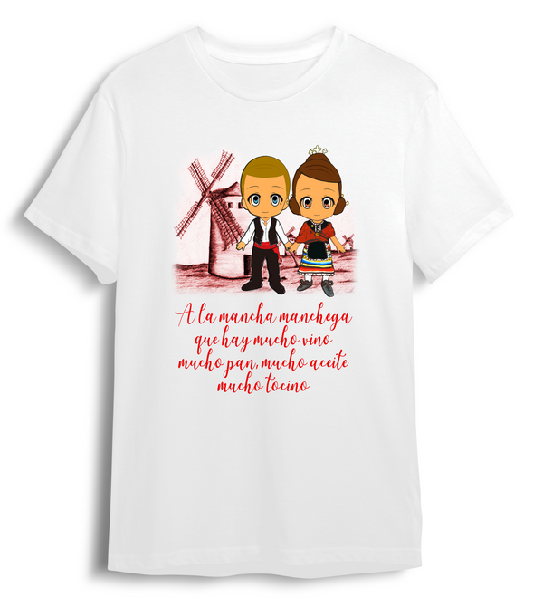 Camiseta A la Mancha Manchega