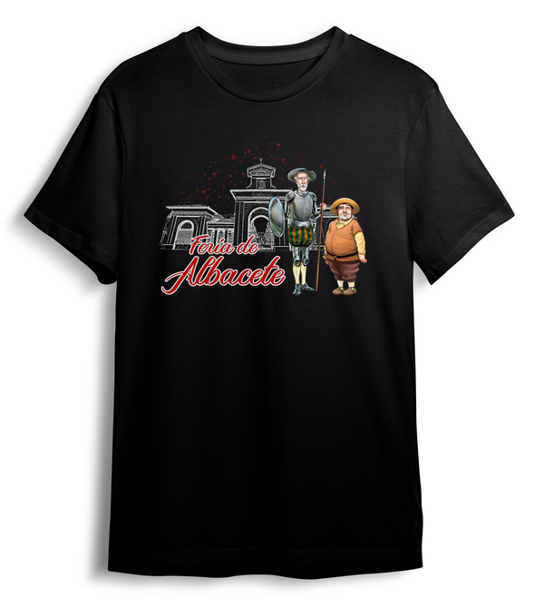 Camiseta Don Quijote y Sancho – Feria de Albacete