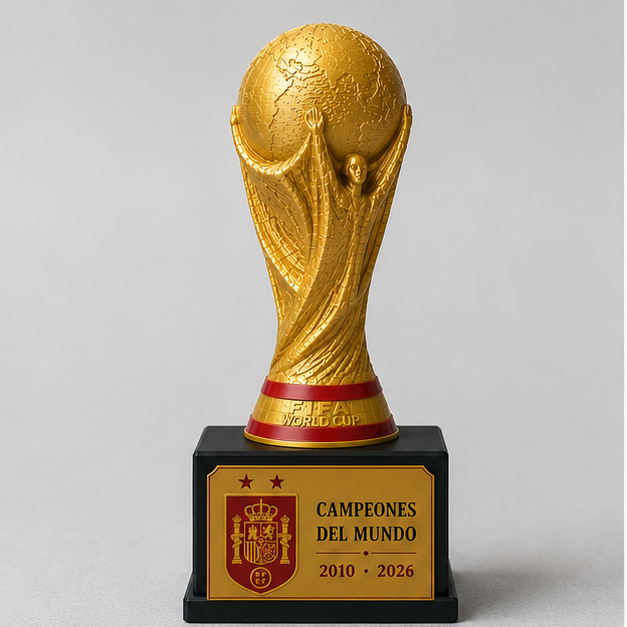 Trofeo España Campeones del Mundo 2010–2026 | Impresión 3D