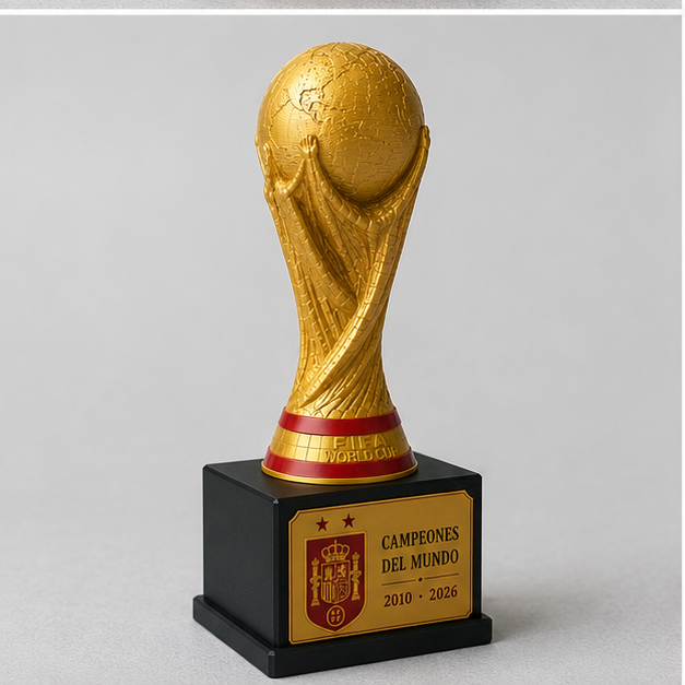 Trofeo España Campeones del Mundo 2010–2026 | Impresión 3D
