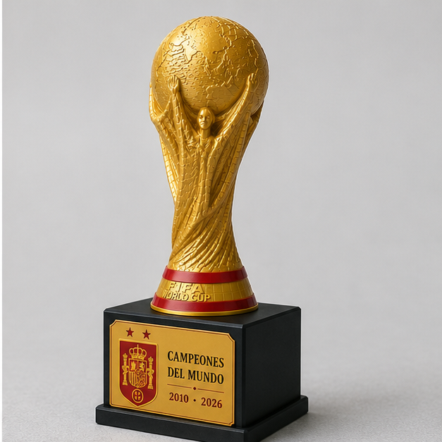 Trofeo España Campeones del Mundo 2010–2026 | Impresión 3D