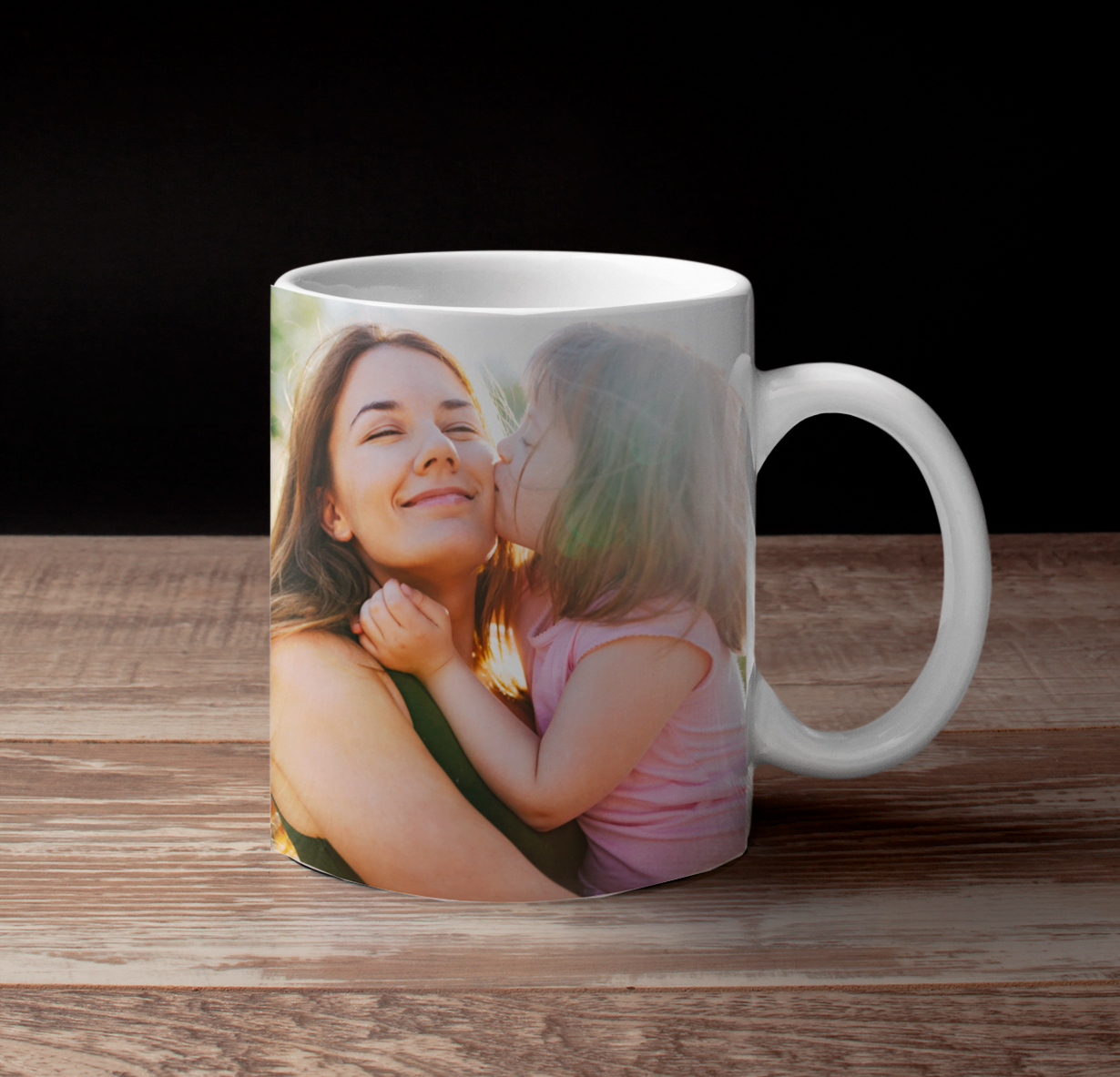 Taza blanca personalizada