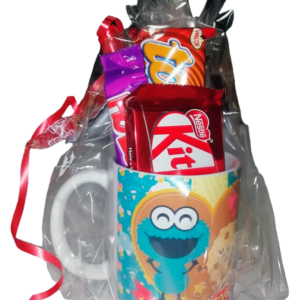 Pack taza y dulces
