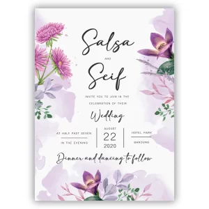 Invitación boda