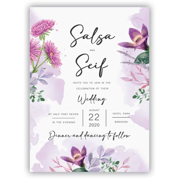 Invitación boda