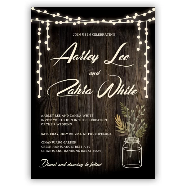 Invitación boda