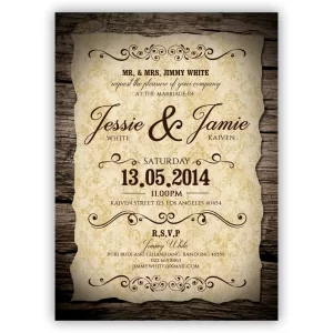 Invitación boda