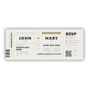 Invitación boda