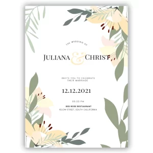 Invitación boda