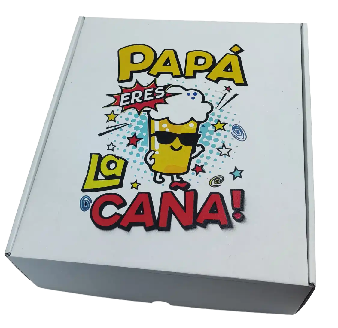 Caja pack regalo papá