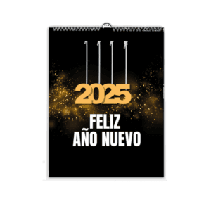 Calendario de pared encuadernado A3