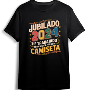 Camiseta Jubilado 2024
